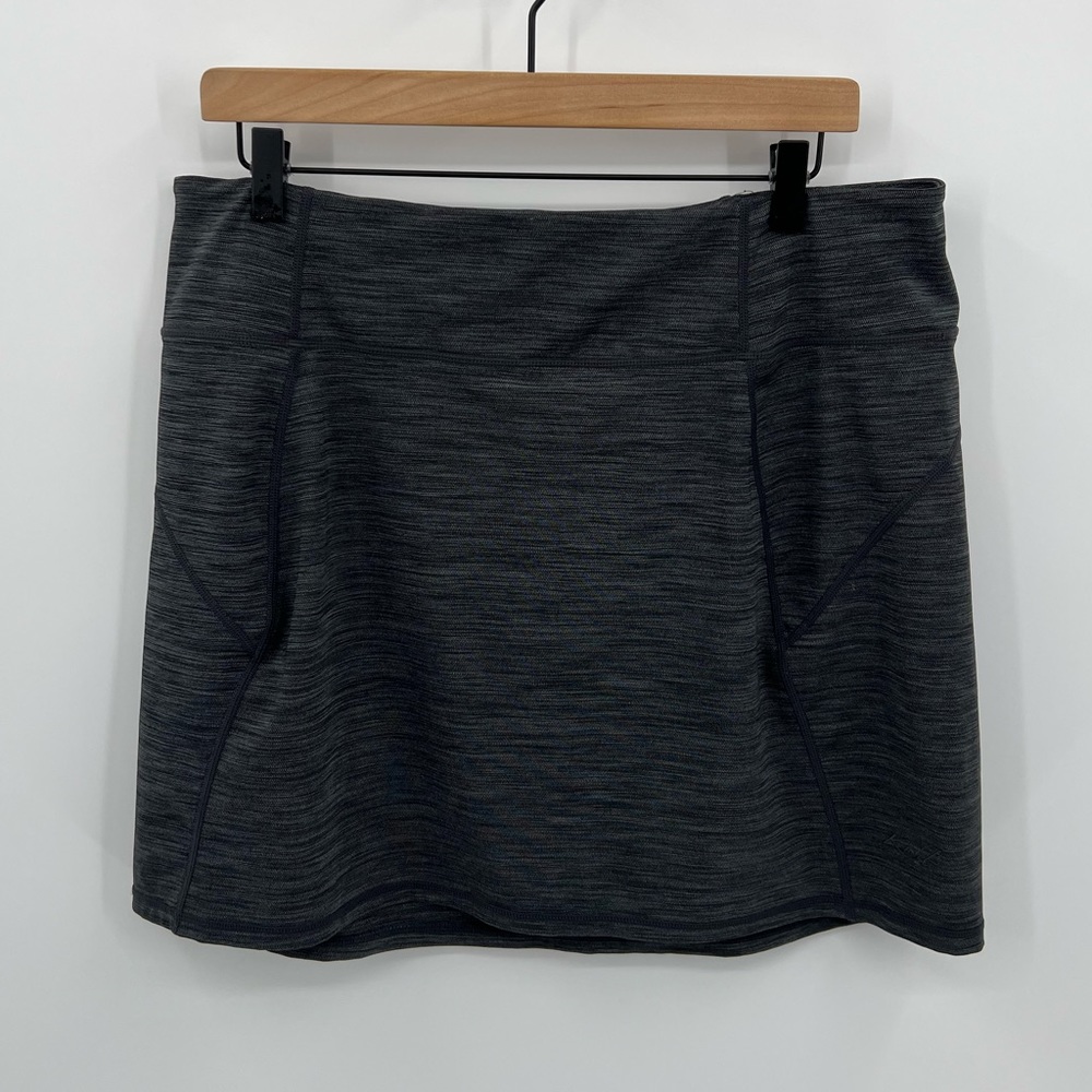 Kuhl charcoal gray skort skirt